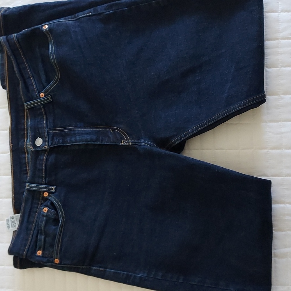 NWOT Levi's Mens 511 Red Tab Indigo Straight Denim Stretch Jeans Size 38W X 32L - Picture 15 of 17